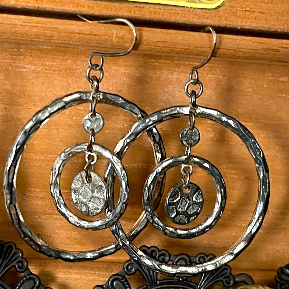 Vintage Feng Shui Hoops